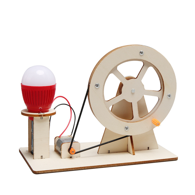 Science Max - Mini Generatore a Manovella Fai-da-Te con