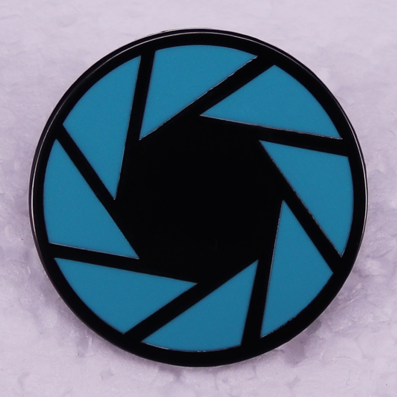 Science Buddies - Aperture Science Portal Gioco Logo Spilla