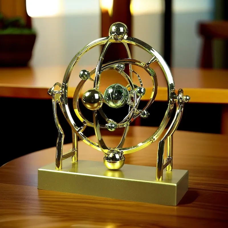 Newton Cradle Large - Decorazione da Scrivania del Sistema Solare