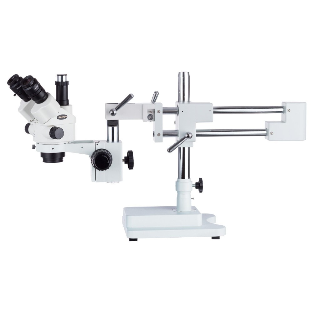 Amscope Microscope Stereo 7X-45X - Microscopio Stereo Trinoculare AmScope Serie SM-4