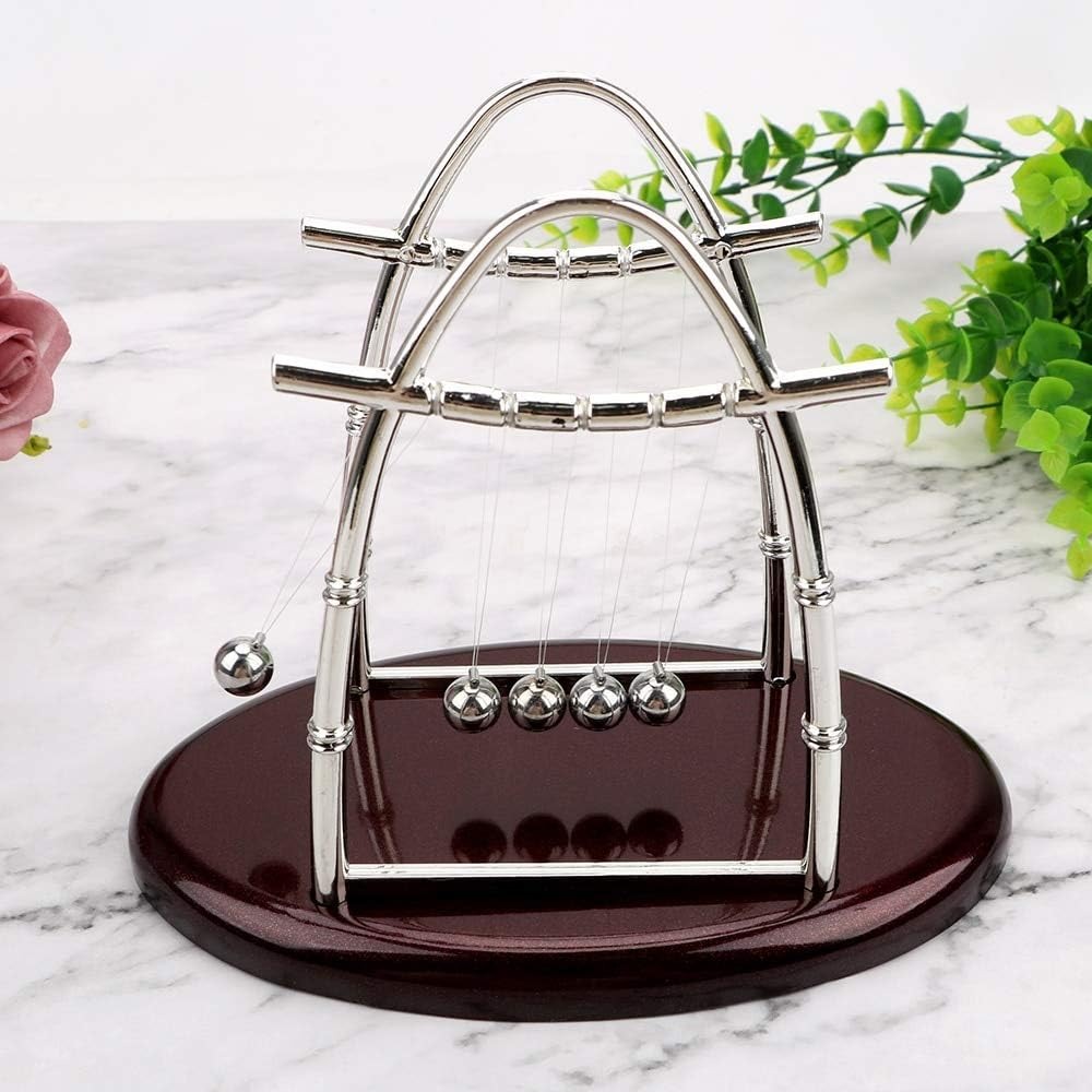 Newton Cradle Large - Newton Culla Equilibrio Sfere in acciaio
