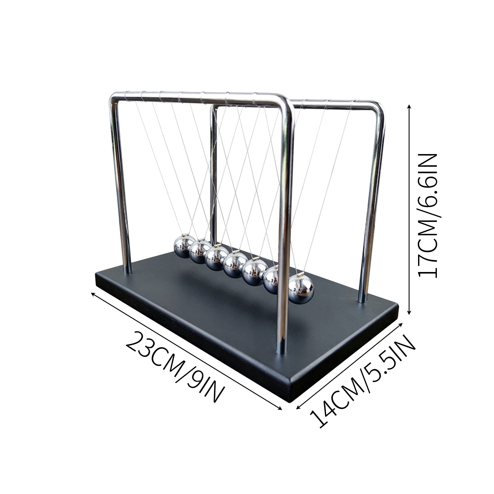 7 Palline Meccanico Curva Newt - Newton Cradle Large recensione e prezzo