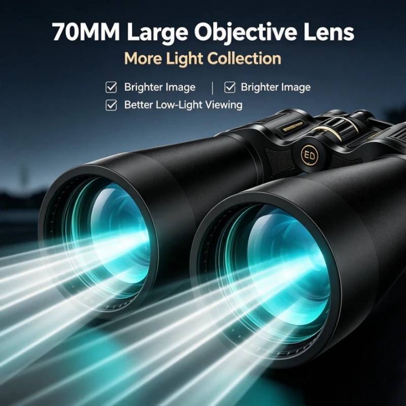BORWOLF 25-75X70 Binocolo con  - National Geographic Telescope 70Mm recensione e prezzo