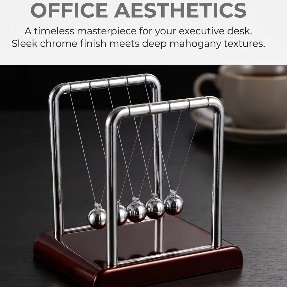 Culla di Newton, Pendolo a Sfe - Newton Cradle Large recensione e prezzo